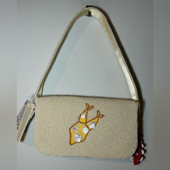 Bathing Suit Beaded Shoulder Bag - Picture 5 of 5